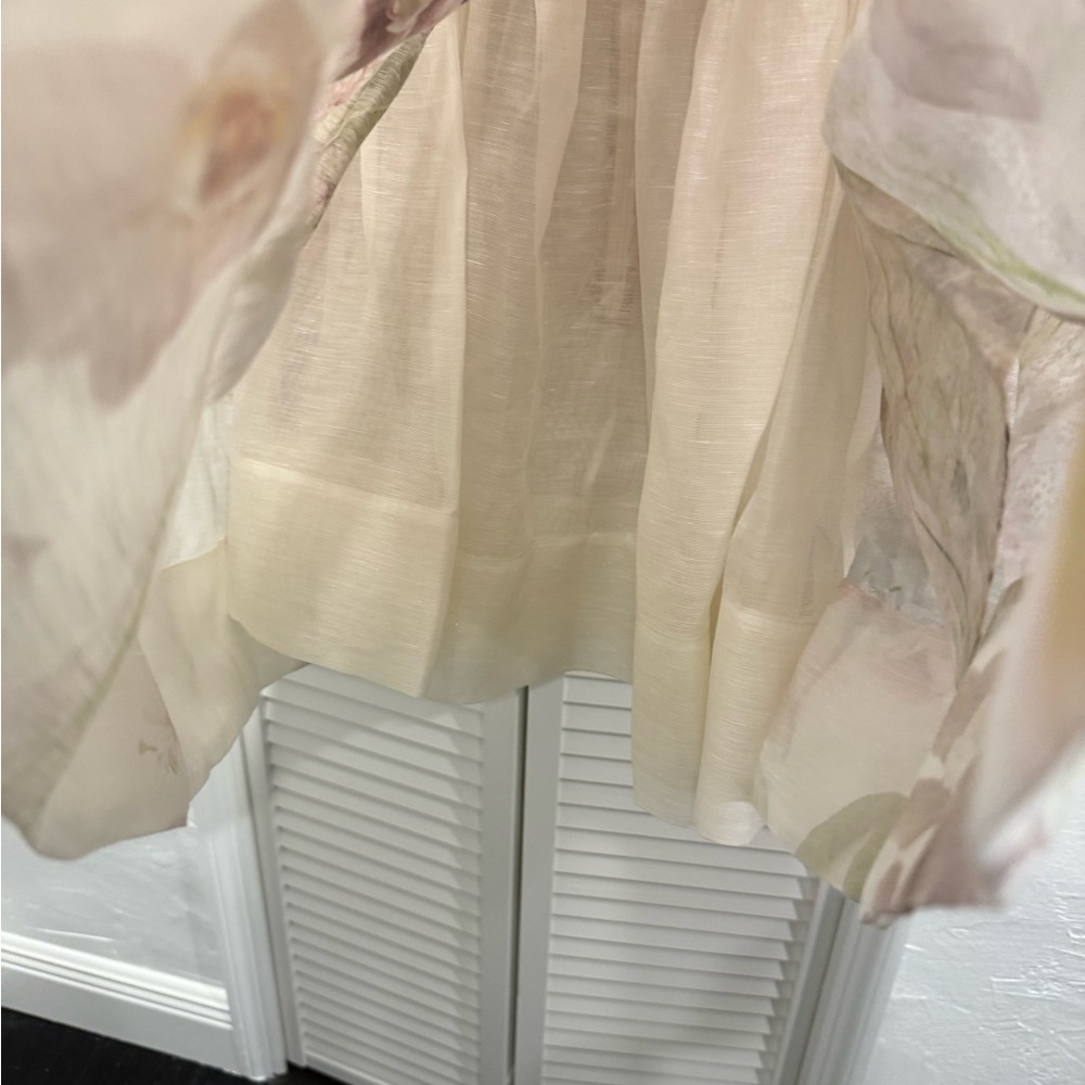 ZIMMERMAN long sleeve princess minidress - Picture 7 of 16